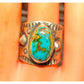 Navajo R.Willie Royston Turquoise Ring Sz 9 Sterling Silver