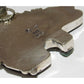 Navajo Ray Jack Bear Pendant Turquoise Jet Inlay Native