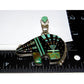 Navajo Ray Jack Bear Pendant Turquoise Jet Inlay Native