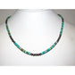 Navajo Rolled Turquoise & Navajo Pearls Heishi Choker