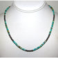 Navajo Rolled Turquoise & Navajo Pearls Heishi Choker