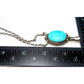 Navajo Royston Turquoise Squash Blossom Necklace Sterling