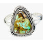 Navajo Royston Turquoise Statement Cuff Bracelet Sterling
