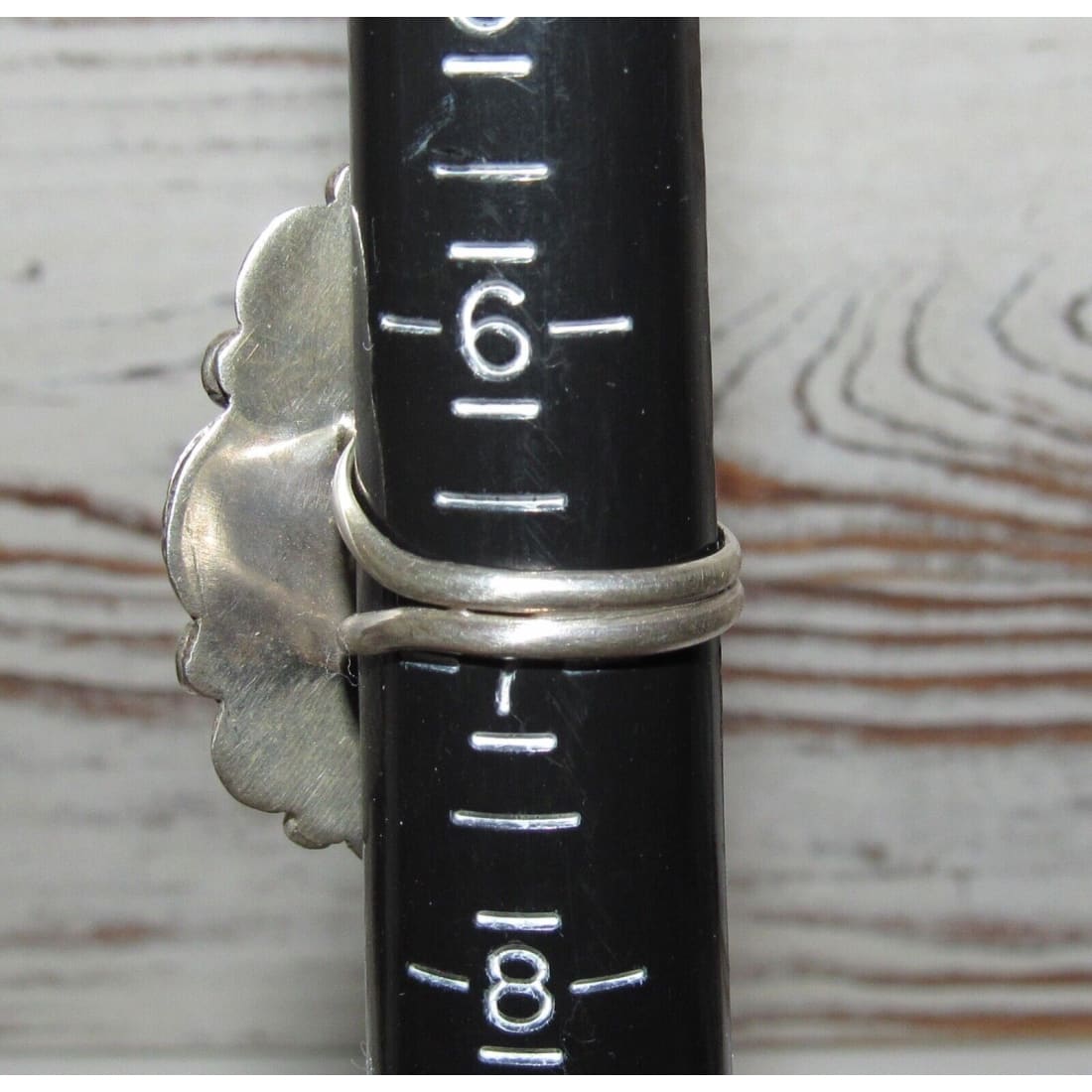 Navajo Royston Turquoise Statement Ring Sz 7 Sterling Silver