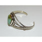 Navajo Royston Turquoise Sterling Cuff Bracelet Native