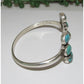 Navajo Royston Turquoise Sterling Open Stacker Cuff