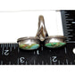 Navajo Sonoran Gold Turquoise Ring Sz 6 Sterling Silver