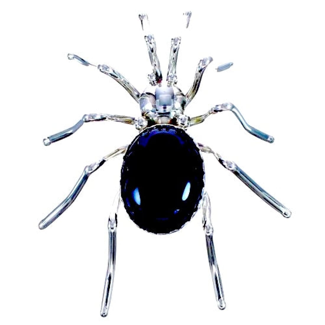 Navajo Spider Brooch Pin Signed Sterling Silver - Jewelry &