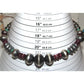Navajo Sterling Silver Bead Necklace With Turquoise & Purple