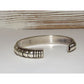 Navajo Sterling Silver Cuff Bracelet Tom Charley Native