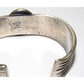 Navajo E. Hale Tufa Cast Sterling Silver Cuff Bracelet