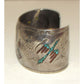 Old Pawn Navajo Gibson Gene Cuff Bracelet Sterling Silver