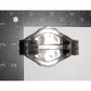 Old Pawn Navajo Petrified Wood Cuff Bracelet Ingot Sterling