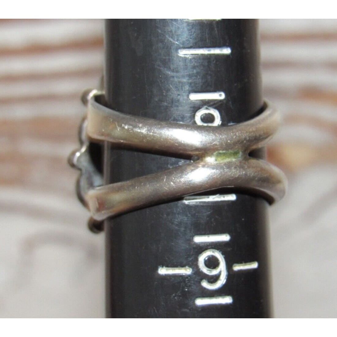 Old Pawn Navajo Royston Turquoise Ring Size 8 Sterling