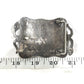 Old Pawn Simplicio Family Snake Belt Buckle Turquoise