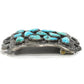 Old Pawn Simplicio Family Snake Belt Buckle Turquoise