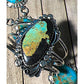 One a Kind Navajo Statement Black Jack Turquoise Cuff