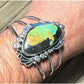 One a Kind Navajo Statement Black Jack Turquoise Cuff