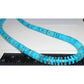 Santo Domingo Kingman Turquoise Heishi Necklace Lupe Lovato