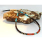 Santo Domingo Rolled Shell Orange Spiny & Turquoise Heishi