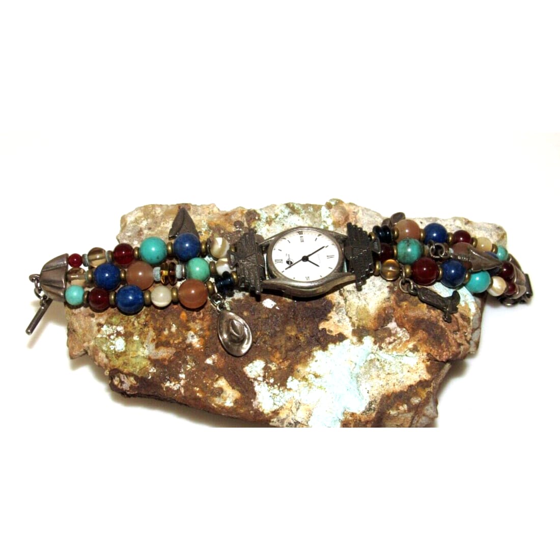 Southwestern Traditions Sterling Silver Turquoise Lapis