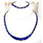 Taxco Mexican 950 Silver Lapis Lazuli Inlay Necklace