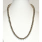Vintage Navajo Pearls Necklace 10mm Hand Stamped Saucer