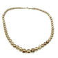 Vintage Navajo Pearls Necklace Classic Sterling Silver Beads