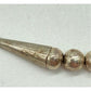 Vintage Navajo Pearls Necklace Classic Sterling Silver Beads