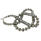 Vintage Navajo Pearls Necklace Earrings Set Hand Made Beads