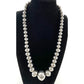 Vintage Navajo Pearls Necklace Hand Stamped Saucer Beads