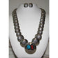 Vintage Navajo Pearls Reversible Necklace Earrings Ingot