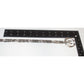 Vintage Navajo squash blossom necklace in silver with detailed beadwork and traditional design