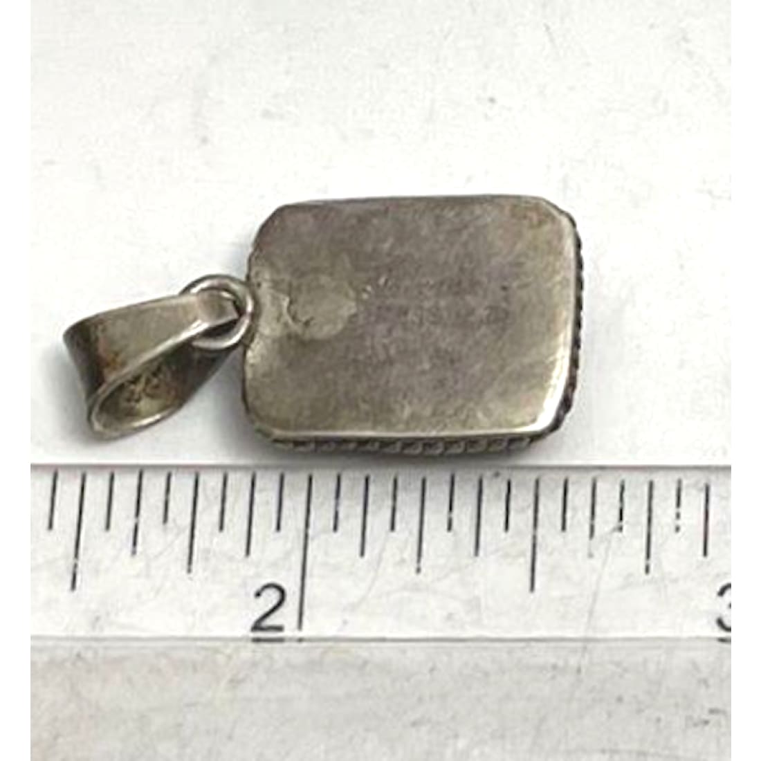 Vintage Southwestern Sugilite Opal Jet Inlay Pendant
