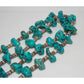 VTG Navajo Kingman Turquoise Shell Heishi Bead Necklace