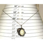 VTG Navajo Mother of Pearl Pendant Necklace Sterling Silver