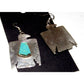 VTG Navajo Thunderbird Earrings Hand Stamped Sterling