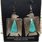 VTG Navajo Thunderbird Earrings Hand Stamped Sterling