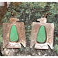 VTG Navajo Thunderbird Earrings Hand Stamped Sterling