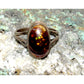 VTG Southwest Sterling Silver Boulder Opal Ring Size 7