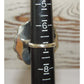 Large Zuni Coral Inlay Statement Ring Sz 8 Faye Lowsayatee