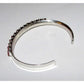 Zuni Mediterranean Coral Cuff Bracelet Sterling Silver