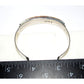 Zuni Red Spiny Inlay Stacker Cuff Bracelet Sterling Native