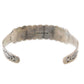 Early Navajo Cerrillos Turquoise Bracelet Fred Harvey Era Coin Silver Rare Pawn Native American