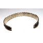 Fred Harvey Era Bracelet Navajo Coin Silver Turquoise Cuff Old Pawn Stacker Fred Harvey