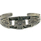 Fred Harvey Era Bracelet Navajo Sterling Thunderbird Arrows 