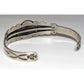 Fred Harvey Era Bracelet Navajo Sterling Turquoise Arrows 