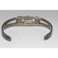 Fred Harvey Era Bracelet Navajo Sterling Turquoise Stacker Cuff Old Pawn Fred Harvey Era