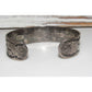 Early Old Pawn Navajo Ingot Cuff Bracelet Hand Stamped Arrows Rare Crica 1900 Native American