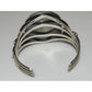 Massive Navajo Number 8 Turquoise Cuff Bracelet Sterling Signed Native American Native American